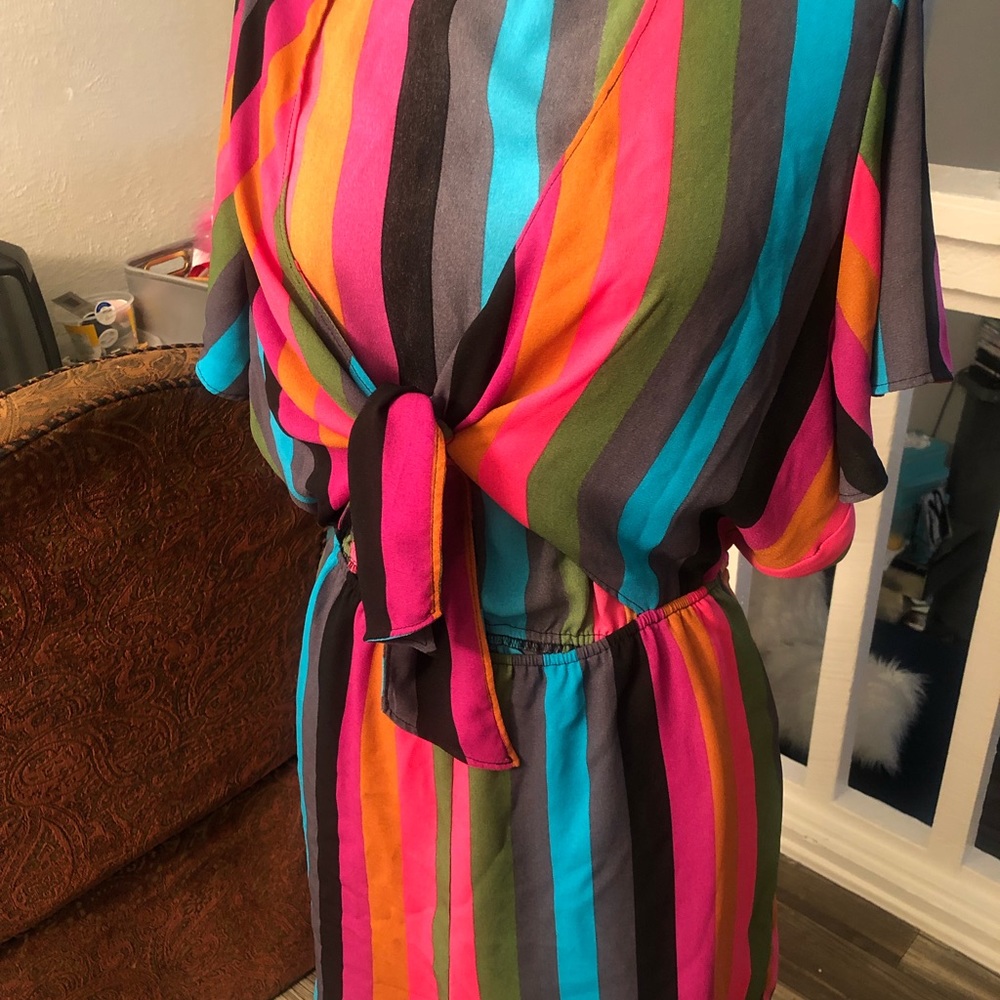 TopShop front tie romper